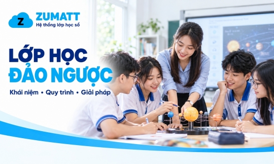 Lớp học đảo ngược là gì? Khái niệm, quy trình và giải pháp triển khai