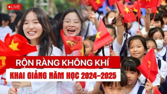 Hơn 25 triệu học sinh, sinh viên cả nước khai giảng năm học mới 2024 - 2025