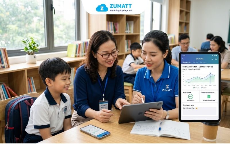 Đánh giá hiệu quả học tập thông qua sự phối hợp giữa giáo viên và phụ huynh