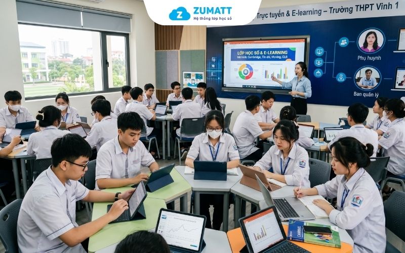 Lớp học số và E-learning – Nền tảng cốt lõi của giáo dục hiện đại
