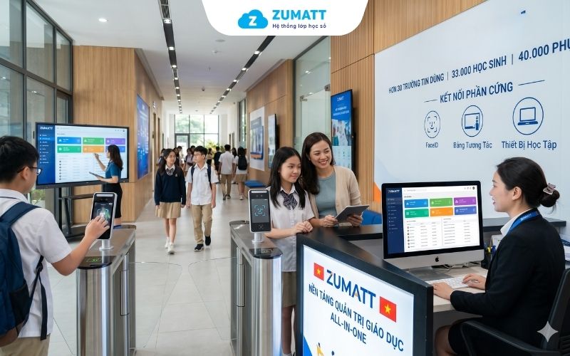 Zumatt – Nền tảng quản trị giáo dục All-in-one dẫn đầu cho trường học hiện đại